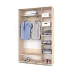 РОЛАНД Шкаф-купе Млечный дуб (450*1400) Р441 в Екатеринбурге - mebel24.online | фото 3