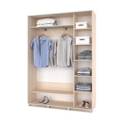 РОЛАНД Шкаф-купе Млечный дуб (450*1600) Р461 в Екатеринбурге - mebel24.online | фото 5