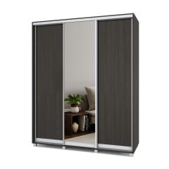 РОЛАНД Шкаф-купе с зеркалом Венге (450*1800) Р482 в Екатеринбурге - mebel24.online | фото 4