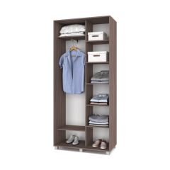 РОЛАНД Шкаф-купе Шимо темный (450*1000) Р401 в Екатеринбурге - mebel24.online | фото 3