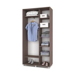 РОЛАНД Шкаф-купе Шимо темный (450*1100) Р411 в Екатеринбурге - mebel24.online | фото 2