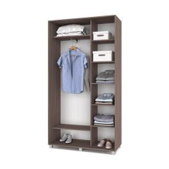 РОЛАНД Шкаф-купе Шимо темный (450*1200) Р421 в Екатеринбурге - mebel24.online | фото 2