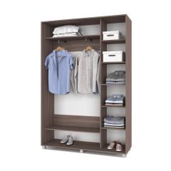 РОЛАНД Шкаф-купе Шимо темный (450*1500) Р451 в Екатеринбурге - mebel24.online | фото 3