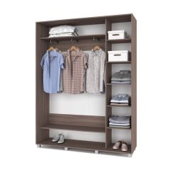 РОЛАНД Шкаф-купе Шимо темный (450*1700) Р471 в Екатеринбурге - mebel24.online | фото 3