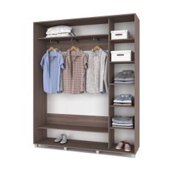РОЛАНД Шкаф-купе Шимо темный (450*1800) Р481 в Екатеринбурге - mebel24.online | фото 2