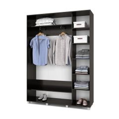 РОЛАНД Шкаф-купе Венге (450*1600) Р461 в Екатеринбурге - mebel24.online | фото 3
