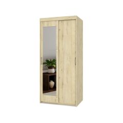 ТОМАС Шкаф-купе с зеркалом Ирландский дуб Т22 в Екатеринбурге - mebel24.online | фото