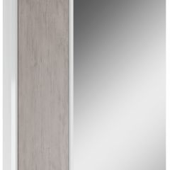 Шкаф-зеркало Uno 60 Дуб серый левый/правый Домино (DU1503HZ) в Екатеринбурге - mebel24.online | фото 2