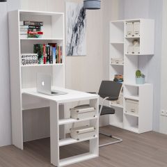 Стеллаж Элемент-1 (белый) в Екатеринбурге - mebel24.online | фото 4
