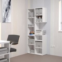 Стеллаж Элемент-2 (белый) в Екатеринбурге - mebel24.online | фото 3