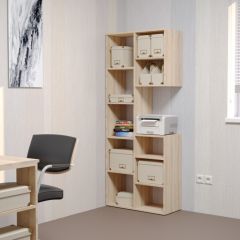 Стеллаж Элемент-2 (дуб сонома) в Екатеринбурге - mebel24.online | фото 3