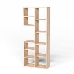 Стеллаж Элемент-2 (дуб сонома) в Екатеринбурге - mebel24.online | фото