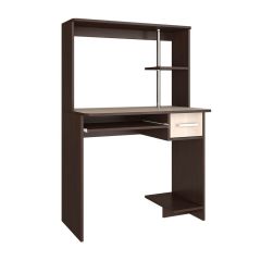 Стол компьютерный Дебют с пеналом (венге/лоредо) в Екатеринбурге - mebel24.online | фото 2