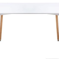 Стол деревянный Table 110х70х73 white / wood в Екатеринбурге - mebel24.online | фото 3