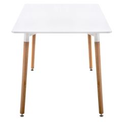 Стол деревянный Table 110х70х73 white / wood в Екатеринбурге - mebel24.online | фото 4