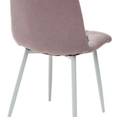 Стул CHILLI UF860-04B сиреневый, ткань/ белый каркас М-City в Екатеринбурге - mebel24.online | фото 3
