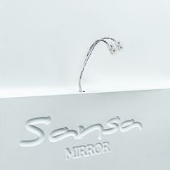 Зеркало Gia 75 white с подсветкой Sansa (SGa1044Z) в Екатеринбурге - mebel24.online | фото 5