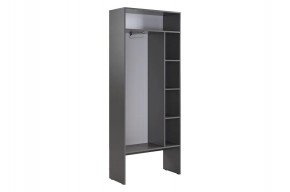 БАСКО Прихожая К1 (графит) в Екатеринбурге - mebel24.online | фото 7