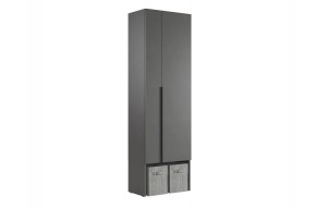 БАСКО Шкаф двухдверный L600 (графит) в Екатеринбурге - mebel24.online | фото