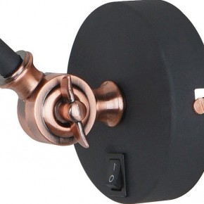 Бра Arte Lamp Braccio A2054AP-1BK в Екатеринбурге - mebel24.online | фото