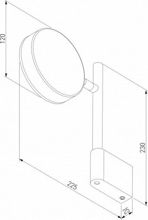 Бра Elektrostandard Tobi a064592 в Екатеринбурге - mebel24.online | фото 4