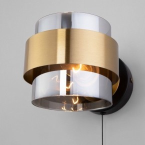 Бра Eurosvet Arcada 70127/1 черный/ дымчатый в Екатеринбурге - mebel24.online | фото 2