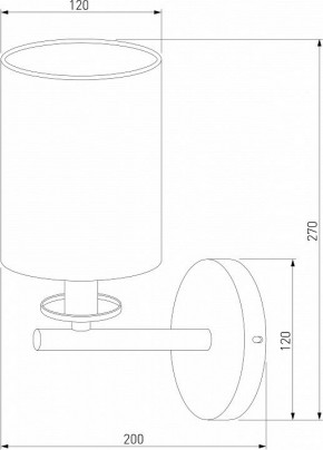 Бра Eurosvet Caprera 60146/1 латунь в Екатеринбурге - mebel24.online | фото 3