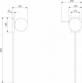 Бра Eurosvet Fredo 40033/1 латунь в Екатеринбурге - mebel24.online | фото 3