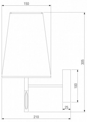 Бра Eurosvet Milazzo 60137/1 хром в Екатеринбурге - mebel24.online | фото 4
