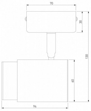 Бра Eurosvet Morgan 20124/1 белый/ хром в Екатеринбурге - mebel24.online | фото 3