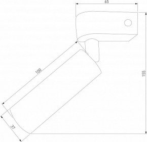 Бра Eurosvet Pitch 20143/1 LED черный в Екатеринбурге - mebel24.online | фото 2