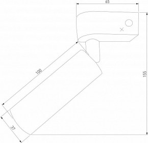 Бра Eurosvet Pitch 20143/1 LED титан в Екатеринбурге - mebel24.online | фото 3