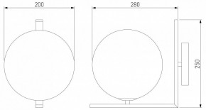 Бра Eurosvet Shape 70131/1 латунь в Екатеринбурге - mebel24.online | фото 5