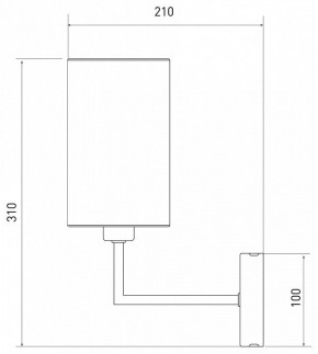 Бра Eurosvet Soffio 60134/1 никель в Екатеринбурге - mebel24.online | фото 2
