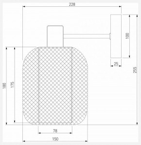 Бра Eurosvet Voile 30192/1 золото в Екатеринбурге - mebel24.online | фото 4