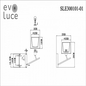 Бра EVOLUCE Denice SLE300101-01 в Екатеринбурге - mebel24.online | фото 7