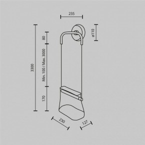 Бра Maytoni Cabaret MOD170WL-L8BS3K1 в Екатеринбурге - mebel24.online | фото 4