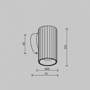Бра Maytoni Calipso C106WL-01-GU10-B в Екатеринбурге - mebel24.online | фото 6