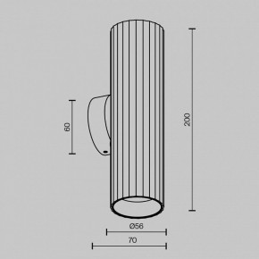Бра Maytoni Calipso C106WL-02-GU10-W в Екатеринбурге - mebel24.online | фото 6