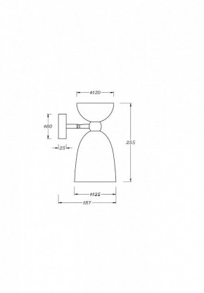 Бра Maytoni Cloches MOD113WL-01W в Екатеринбурге - mebel24.online | фото 3