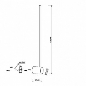 Бра Maytoni Light stick MOD237WL-L6B3K в Екатеринбурге - mebel24.online | фото 3