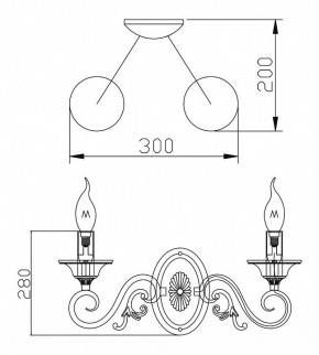Бра Maytoni Perla ARM337-02-R в Екатеринбурге - mebel24.online | фото 4
