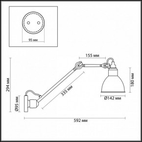 Бра Odeon Light Arta 4125/1WD в Екатеринбурге - mebel24.online | фото 4