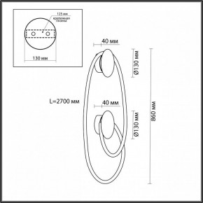 Бра Odeon Light Corda 4391/30WL в Екатеринбурге - mebel24.online | фото 4