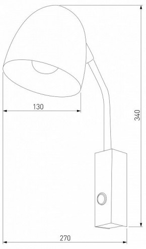 Бра TK Lighting Soho 4167 Soho Black в Екатеринбурге - mebel24.online | фото 2