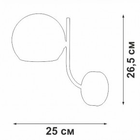 Бра Vitaluce V39570 V39570-8/1A в Екатеринбурге - mebel24.online | фото 2