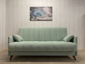 Диван Престиж-3 (НПБ) велюр Sensey mist green в Екатеринбурге - mebel24.online | фото