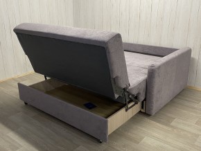 Диван Уют Аккордеон БД 1400 с подлокотниками (НПБ) велюр Comfort 7 в Екатеринбурге - mebel24.online | фото 5