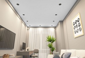 DK2120-BK Встраиваемый светильник, IP 20, 50 Вт, GU10, черный, алюминий в Екатеринбурге - mebel24.online | фото 2
