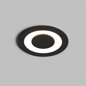 DK2500-BK Встраиваемый светильник, IP 20, 5 Вт, LED 3000, черный, алюминий в Екатеринбурге - mebel24.online | фото 1